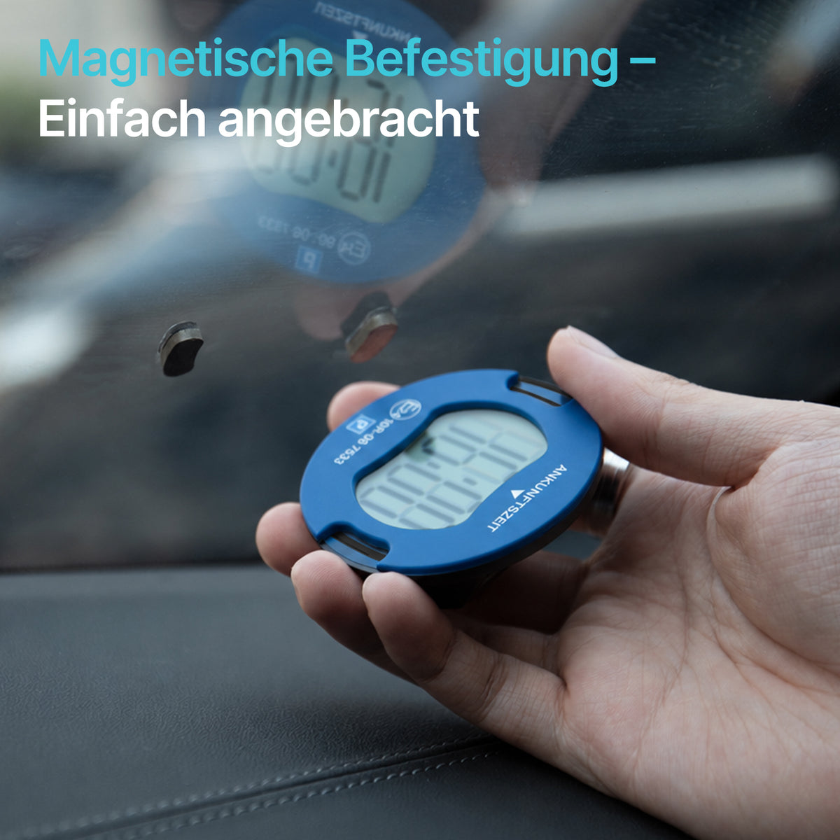 Elektronische Parkscheibe PT01 – Blau – Produktansicht 8