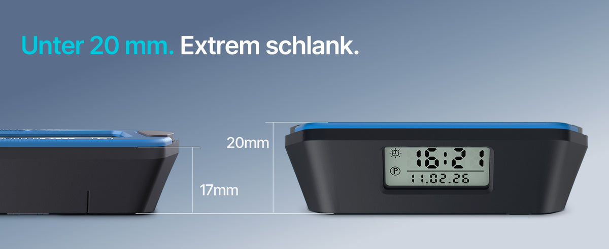 Schlanke Bauform der PT03