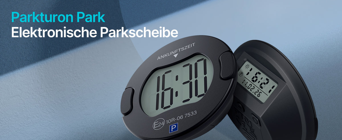 PT01: automatische Parkzeitanzeige und zwei Displays