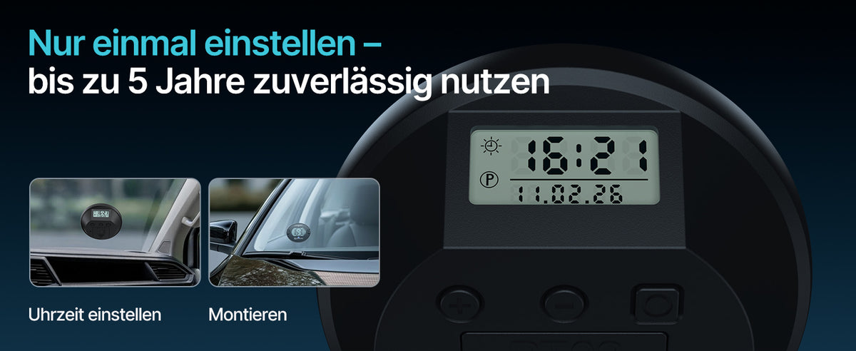 Uhrzeit einstellen und im Alltag nutzen