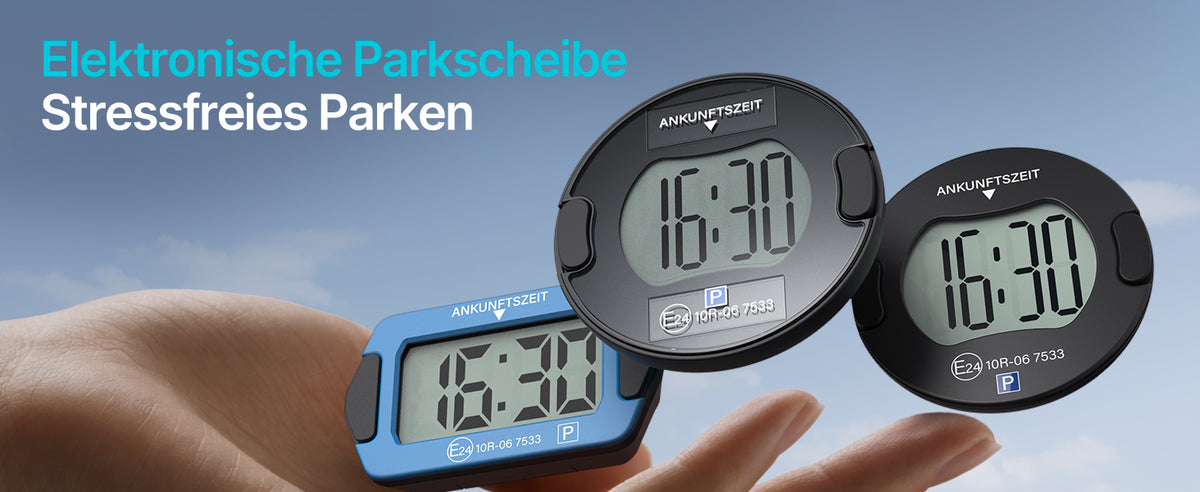 Die Parkturon Familie: elektronisch parken
